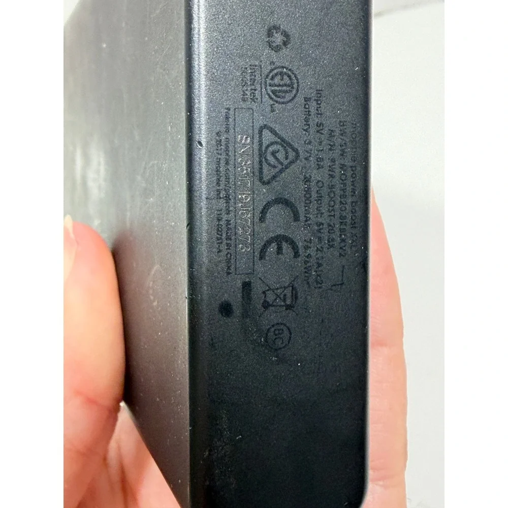 Mophie‎ Power Boost XXL 20800mAh Portable Power Bank Black PWR-BOOST-20.8K-V2